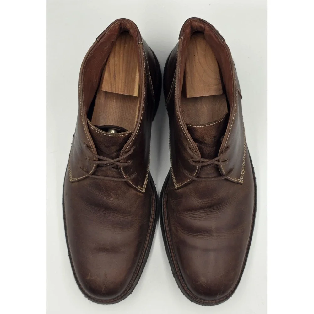 Johnston‎ & Murphy Copeland Chukka Boots Mens 10.5M 25-1870 Brown Leather